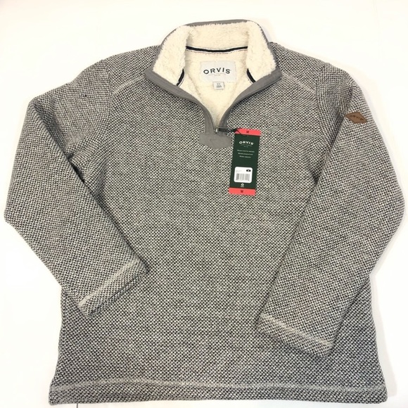 orvis sherpa lined pullover